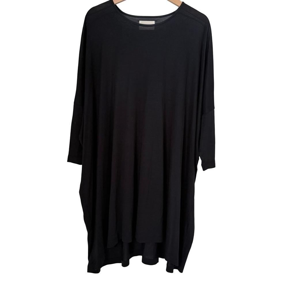 Henrik Vibskov Black Oversized Tunic Dress